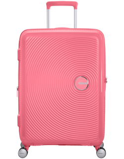 Soundbox 4-wheel 67cm medium Spinner Expandable suitcase Bass Black