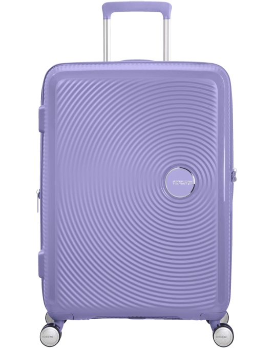 Soundbox 4-wheel 67cm medium Spinner Expandable suitcase Bass Black