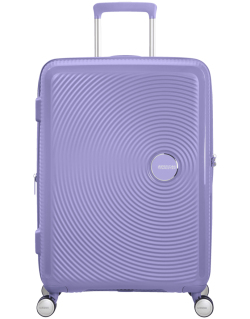 Soundbox 4-wheel 67cm medium Spinner Expandable suitcase Bass Black