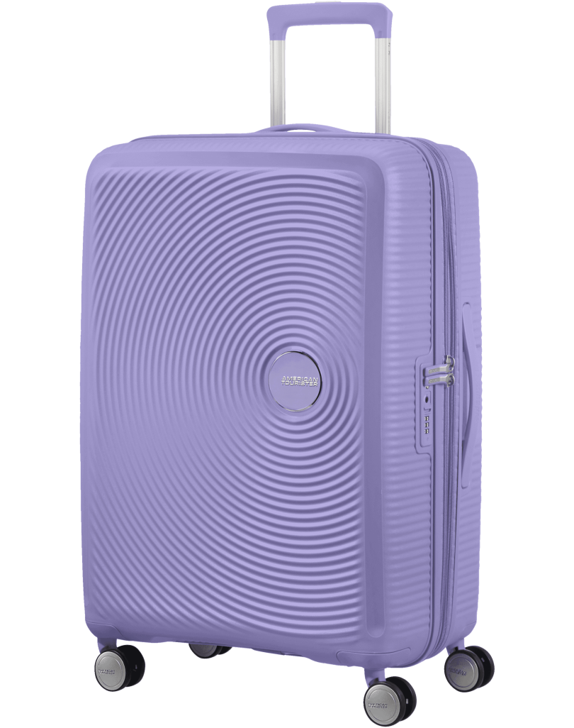 Soundbox 4-wheel 67cm medium Spinner Expandable suitcase Bass Black