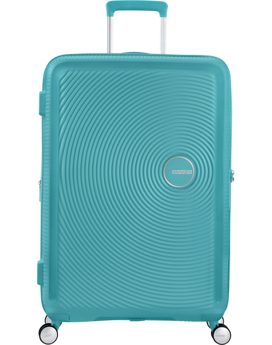 Soundbox 4-wheel 77cm large Spinner Expandable suitcase Bass Black