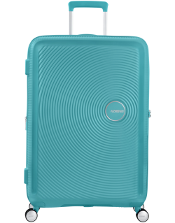 Soundbox 4-wheel 77cm large Spinner Expandable suitcase Bass Black