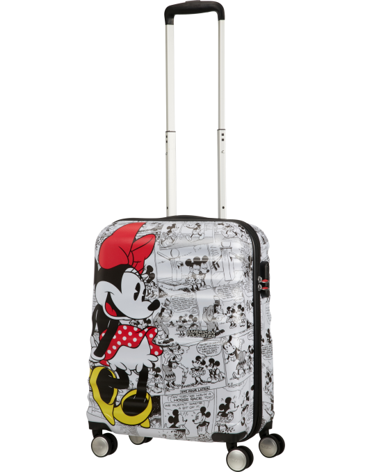 Wavebreaker Disney 4-wheel cabin baggage Spinner suitcase 55x40x20cm Donald Duck