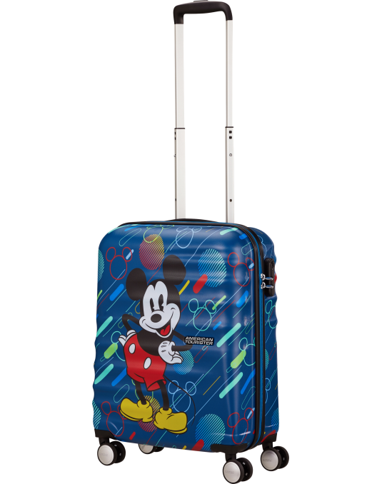 Wavebreaker Disney 4-wheel cabin baggage Spinner suitcase 55x40x20cm Donald Duck