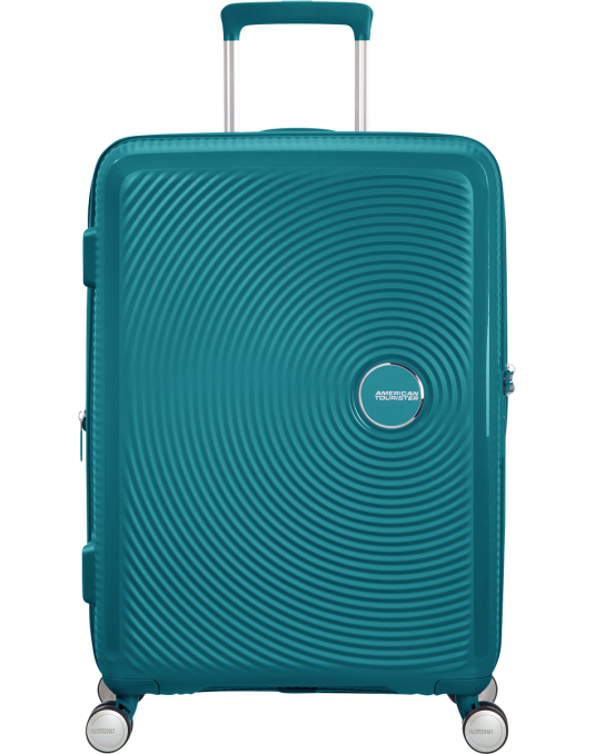 Soundbox 4-wheel 67cm medium Spinner Expandable suitcase Bass Black