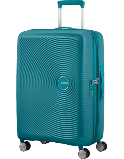 Soundbox 4-wheel 67cm medium Spinner Expandable suitcase Bass Black