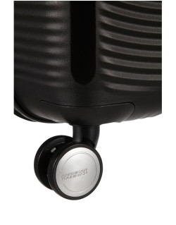 Soundbox 4-wheel 67cm medium Spinner Expandable suitcase Bass Black