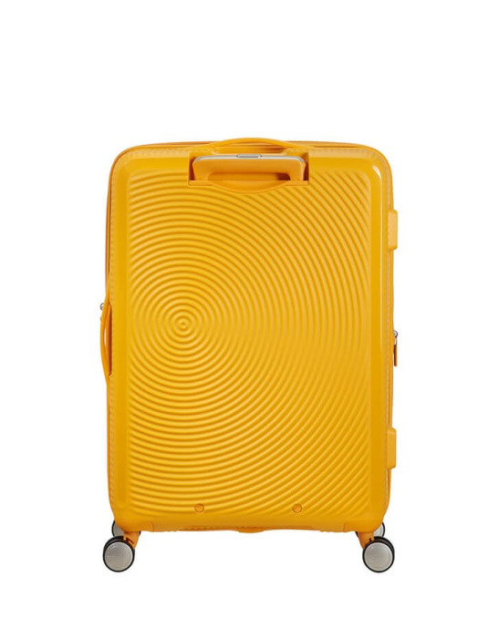Soundbox 4-wheel 67cm medium Spinner Expandable suitcase Bass Black