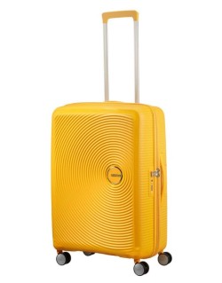 Soundbox 4-wheel 67cm medium Spinner Expandable suitcase Bass Black