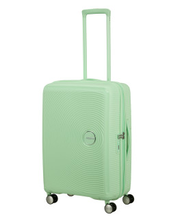 Soundbox 4-wheel 67cm medium Spinner Expandable suitcase Bass Black