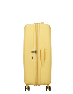 Soundbox 4-wheel 67cm medium Spinner Expandable suitcase Bass Black