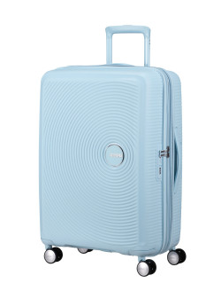 Soundbox 4-wheel 67cm medium Spinner Expandable suitcase Bass Black