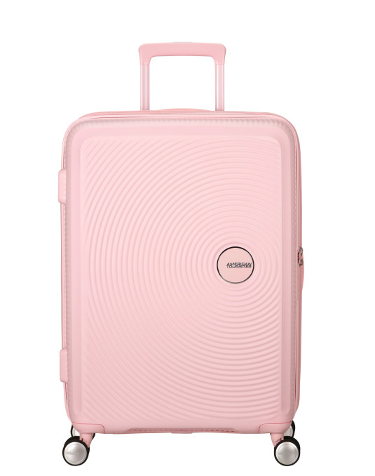 Soundbox 4-wheel 67cm medium Spinner Expandable suitcase Bass Black
