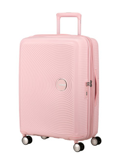 Soundbox 4-wheel 67cm medium Spinner Expandable suitcase Bass Black