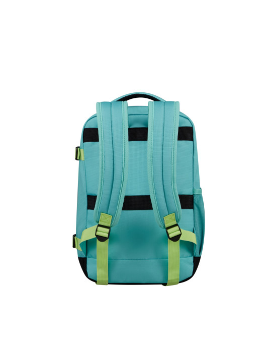 Take2cabin| Backpack S| Dusty Turquoise/Lime