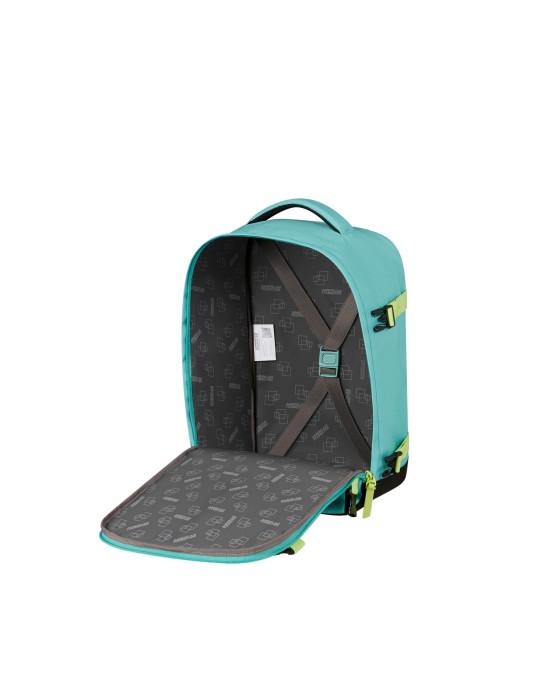 Take2cabin| Backpack S| Dusty Turquoise/Lime