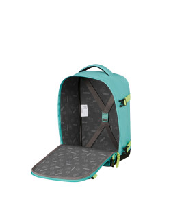 Take2cabin| Backpack S| Dusty Turquoise/Lime