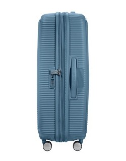 Soundbox 4-wheel 67cm medium Spinner Expandable suitcase Bass Black